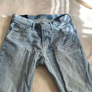 A&F mens jeans 28x30 blue